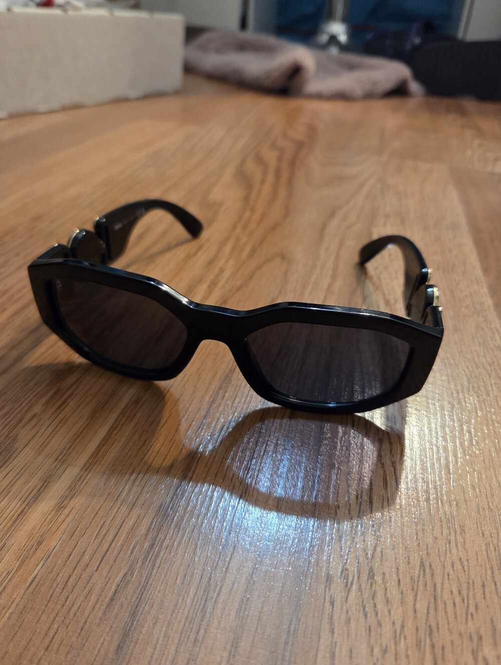 Versace VE4361 Sunglasses 53mm Unisex Sunglasses - Black